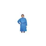 MedPro Defense® Ultra-Barrier Impervious Gown, Universal, Blue Knit Cuffs 10ea/Bag 5bags/case - 018-312