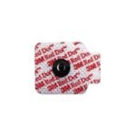 EKG (ECG) Electrodes - 3M - Red Dot™ Repositionable Soft Cloth Monitoring Electrode - Adult - Case - 5/Bag x 200 Bag/Case = 1000 Each/Case - 3M2670-5