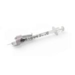 SafetyGlide Insulin Syringe with Permanently Attached Needle, 0.5ML, 29G x 0.5 IN - 100Each/Box, 4Box/Case - BD30593