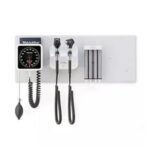 Welch Allyn Wall Diagnostic System - Green Series™ 777  - Ophthalmoscope, Otoscope, Aneroid BP, Ear Specula Dispenser - WA-777-SM2WAX