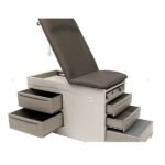 Access® 5000 Exam Table with Pneumatic Back BLK Satin Access - Each - BRW5000-24