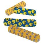Curity™ Looney Tunes™ Character Adhesive Bandage - 0.75 in (3/4 in) x 3 in - Kids Adhesive Bandages - 50/Box - Z44124