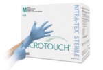 Micro-Touch® Nitra-Tex® Examination Glove - Nitrile - Pair - Blue - 50/Box - Image 2