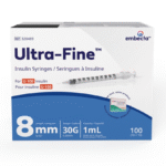 Insulin Syringe - Self-Contained - Ultra-Fine™ II Short Needle - 10/Bag - BD320469