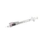 embecta SafetyGlide™ Insulin Syringe with Permanently Attached Needle, SYRINGE - .3ML -  29GA .5IN BLS INSULIN - 100/Box - BD305935