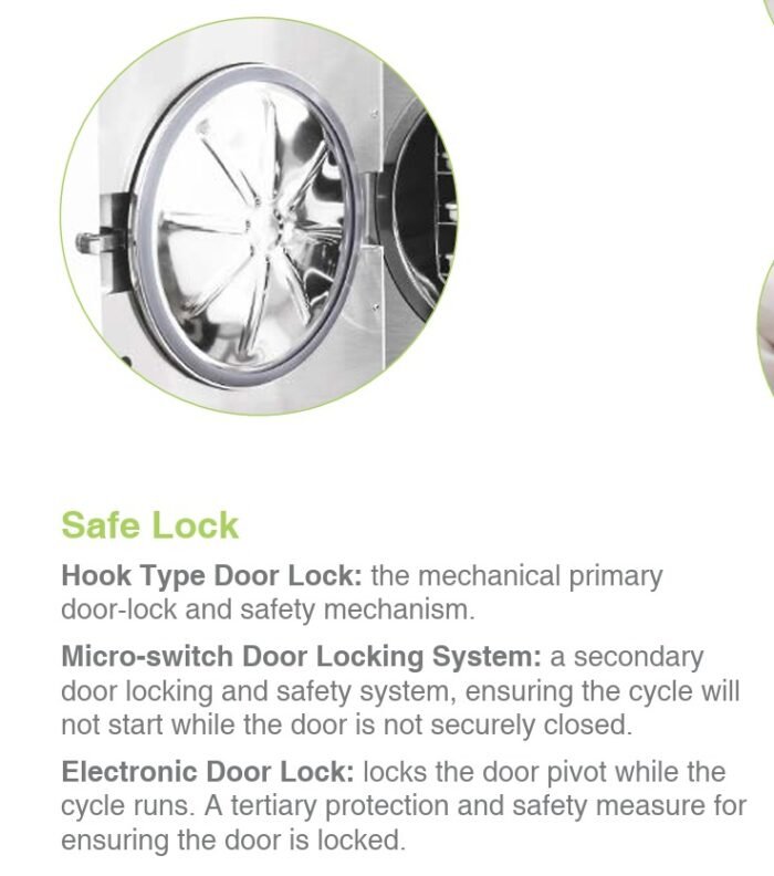 Autoclave - Beyes Masteri - Class B Autoclave – Dual Voltage (110V / 220V) – 18L & 23L - Image 5