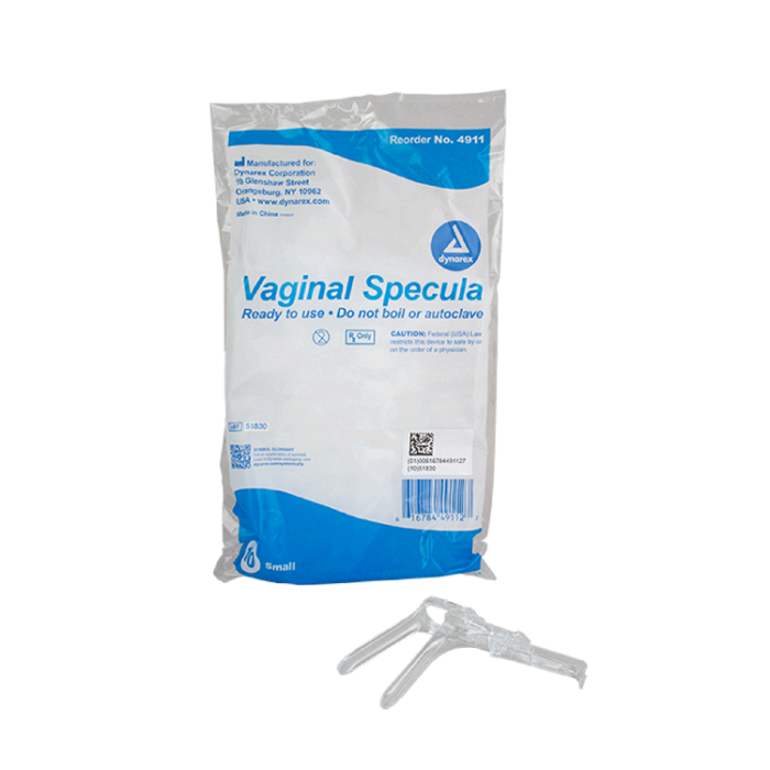 Dynarex Disposable Vaginal Speculum - Non-Sterile - 100/Case - Sold by Case - Image 4