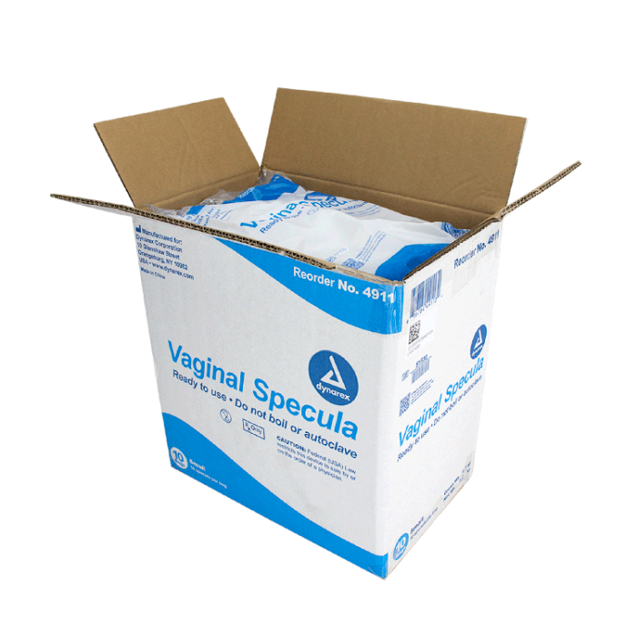 Dynarex Disposable Vaginal Speculum - Non-Sterile - 100/Case - Sold by Case - Image 3