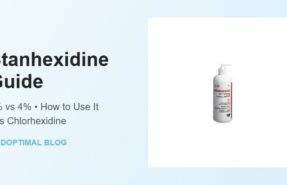 Stanhexidine chlorhexidine gluconate skin cleanser guide - Medoptimal blog banner