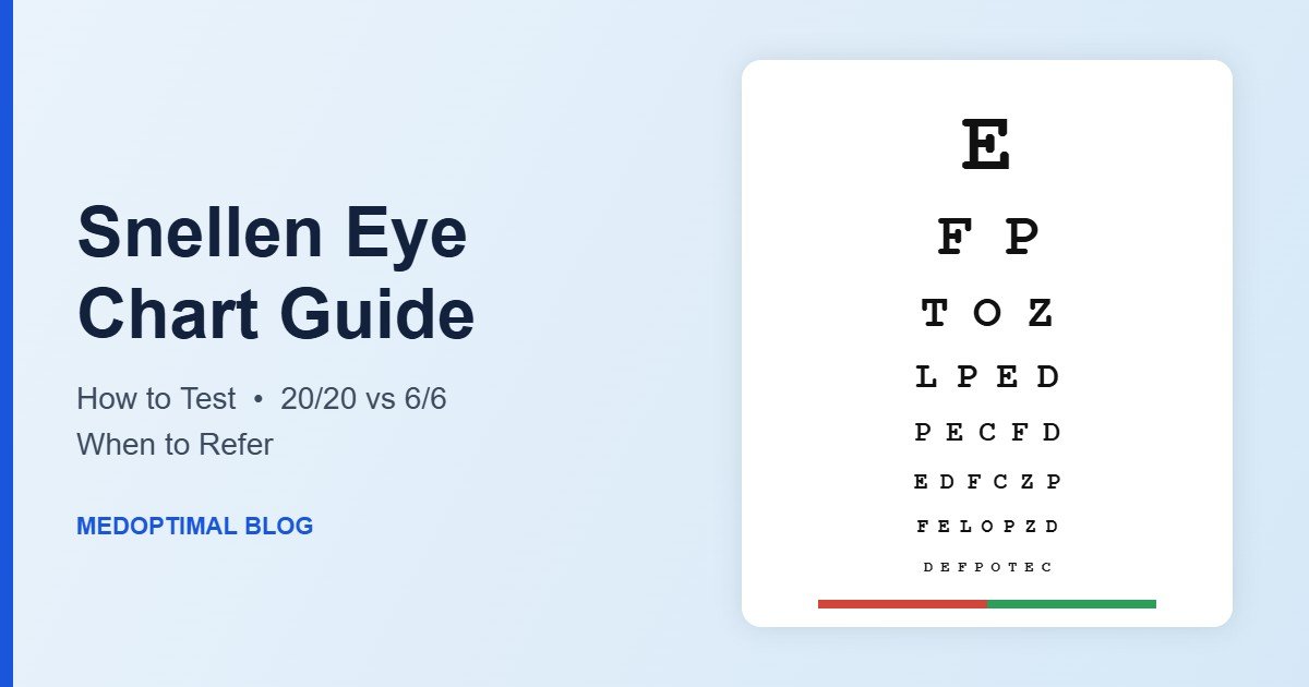 Snellen eye chart guide: how to test vision and read 20/20 and 6/6 results